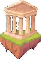 コロッセオ環境 A — 146×207 ピクセルアートスプライト