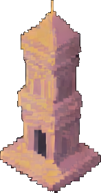 Colosseum Prop D - 256x384 pixel art sprite