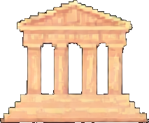 Colosseum Building B - 256x384 pixel art sprite