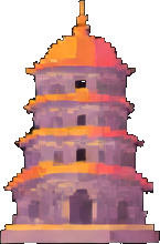 Colosseum Tile D - 256x384 pixel art sprite
