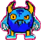 Comic Superhero Enemy A - 140x138 pixel art sprite