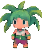 Coral Reef Character C — 139×161 pixel art sprite