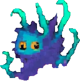 Coral Reef Enemy A — 160×163 pixel art sprite