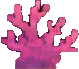 Coral Reef Prop B - 79x69 pixel art sprite