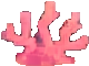 Coral Reef Prop D - 80x60 pixel art sprite