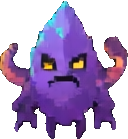 Crystal Cave Enemy A - 128x139 pixel art sprite
