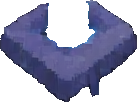 Crystal Cave Tile A - 137x102 pixel art sprite