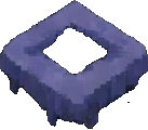 Crystal Cave Tile B - 137x120 pixel art sprite