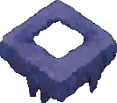 Crystal Cave Tile C - 133x117 pixel art sprite