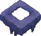 Carrelage de la Grotte de Cristal C — sprite pixel art 133×117
