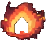 Efeito A do Covil do Dragão — sprite pixel art 96×84