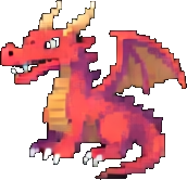 Dragon's Lair Building B - 256x384 pixel art sprite