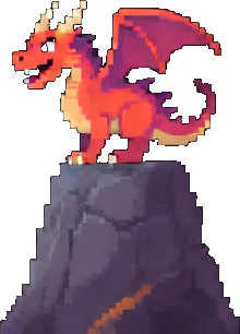 Dragon's Lair Tile D - 256x384 pixel art sprite