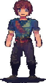 Effet du Lac enchanté A — sprite pixel art 256×384