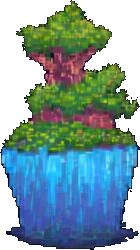 Objet de la lac enchantée C — sprite pixel art 256×384