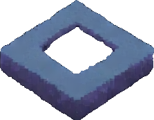 Enchanted Lake Tile B - 223x173 pixel art sprite