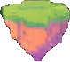 Floating Island Prop B - 79x70 pixel art sprite