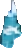 Objekt B des gefrorenen See — 22×48 Pixel-Art-Sprite
