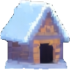 Frozen Lake Building A - 101x102 pixel art sprite