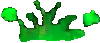 Entorno A del Bosque de Game Boy — sprite pixel art 100×43