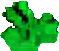 Game Boy Forest Environment B — 59×51 pixel art sprite