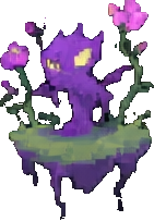 Inimigo A do Jardim Encantado — sprite pixel art 141×203