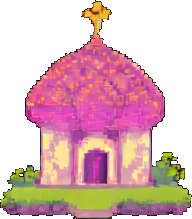 Enchanted Garden Building B - 256x384 pixel art sprite