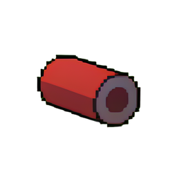 Rumpfrolle — 256×256 Pixel-Art-Sprite