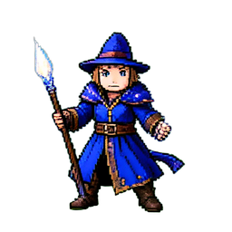 Exorcista — sprite pixel art 256×256