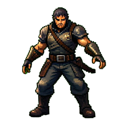 Danseur Acrobat — sprite pixel art 256×256