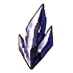 Fragment d'Adamantium — sprite pixel art 256×256