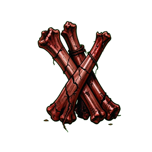 Altar Profaned Bones — 512×512 pixel art sprite