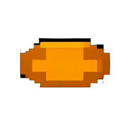 Pulseira de Âmbar — sprite pixel art 256×256
