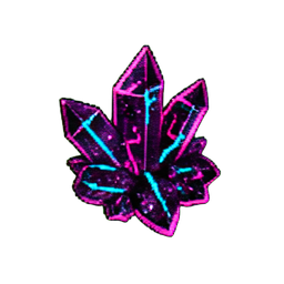 Amethyst (Cyberpunk) — 256×256 Pixel-Art-Sprite