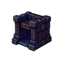 Chaînes anciennes — sprite pixel art 256×256