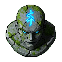 Ancient Statue (16-Bit) - 256x256 pixel art sprite