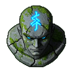 Statue (16-Bit) — 256×256 Pixel-Art-Sprite