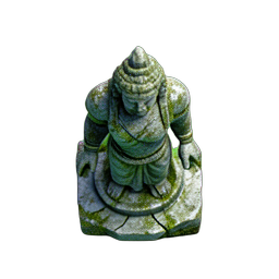 Ancient Statue (HD-2D) - 256x256 pixel art sprite