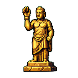 Statue — 256×256 Pixel-Art-Sprite
