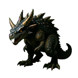 Wyverne Ancien — sprite pixel art 256×256
