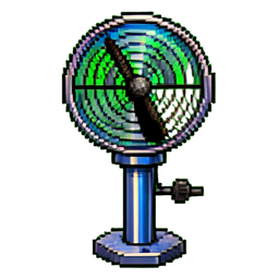 Anemometer — 256×256 pixel art sprite