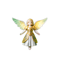 Angel Guardian (HD-2D) - 256x256 pixel art sprite