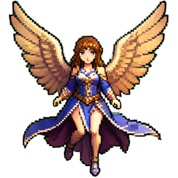 Angel Guardian - 256x256 pixel art sprite
