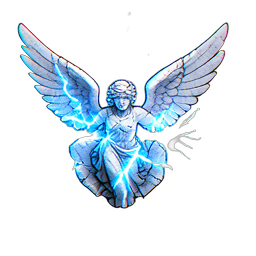 Angel Statue (VFX) - 256x256 pixel art sprite