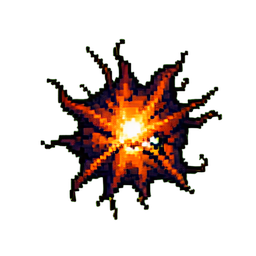 Anger Vein - 256x256 pixel art sprite