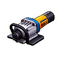 Angle Grinder — 256×256 pixel art sprite