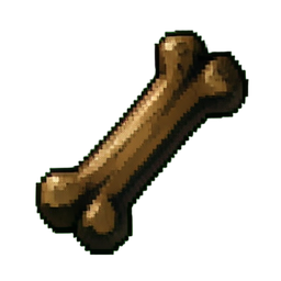 Animal Bone — 256×256 pixel art sprite