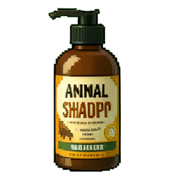 Animal Shampoo Bottle — 256×256 pixel art sprite