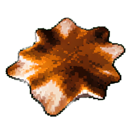 Animal Skin Rug - 256x256 pixel art sprite