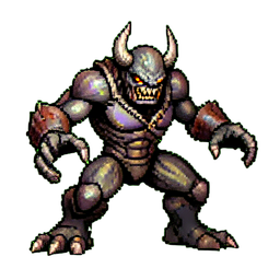 Ankheg Burrower — 256×256 pixel art sprite